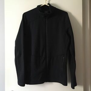 PEAK PERFORMANCE Navy Blue Full Zip Helo Spin Hooded Jacket L